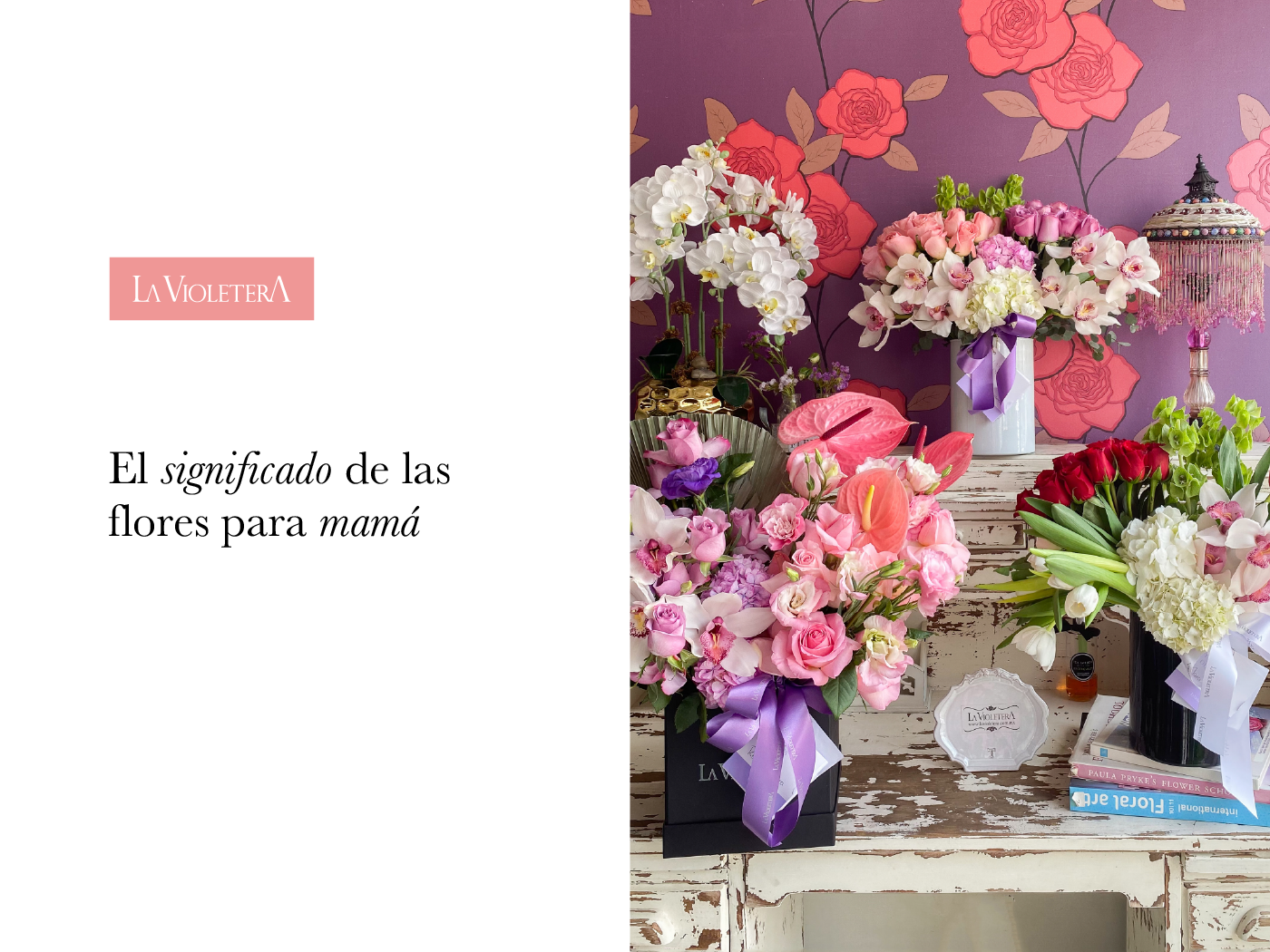 Las flores más regaladas el día de las madres y su significado