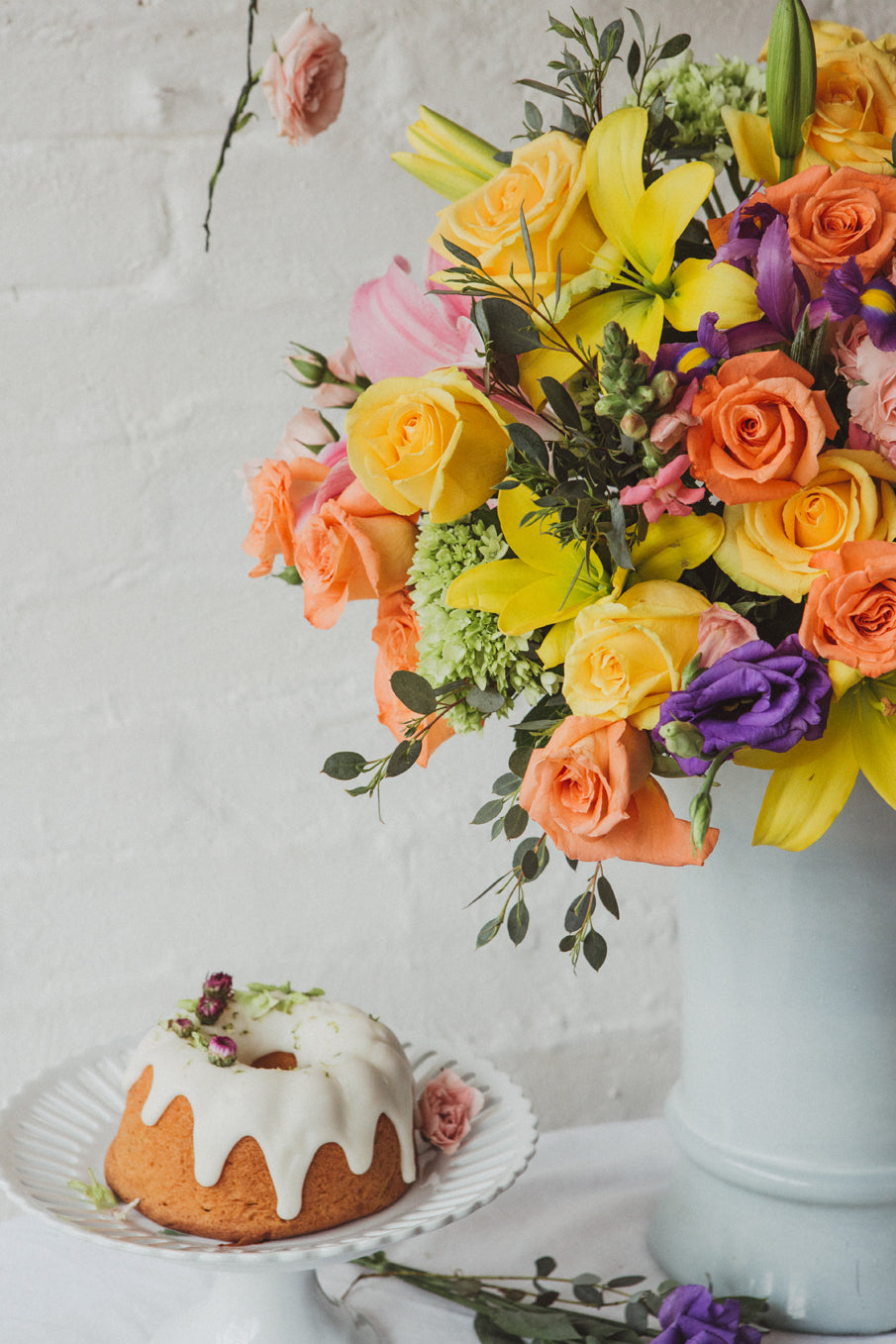 Charlene, flores de colores