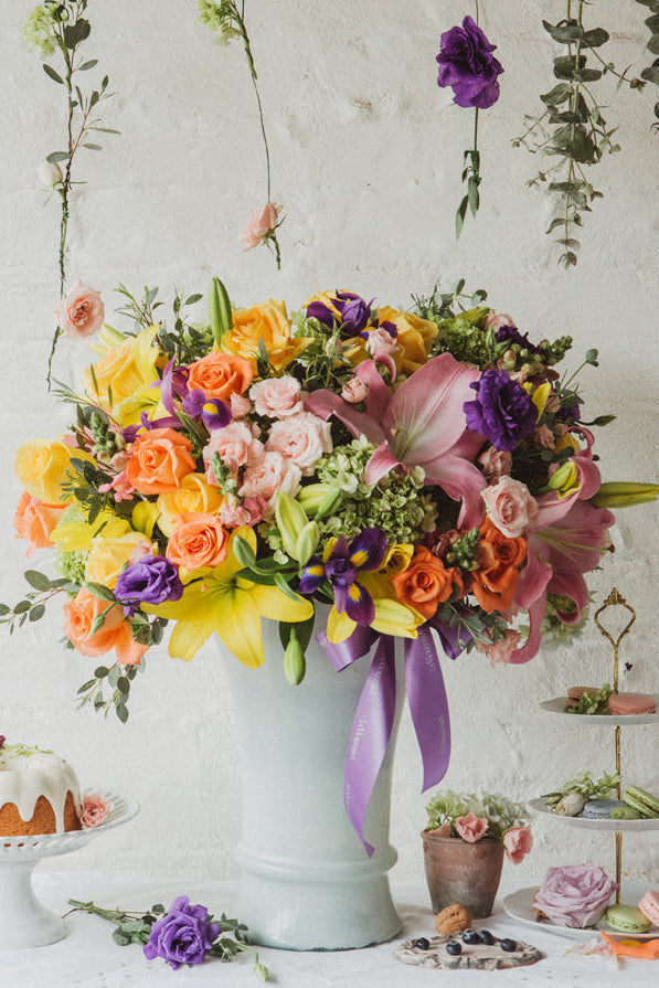 Charlene, flores de colores