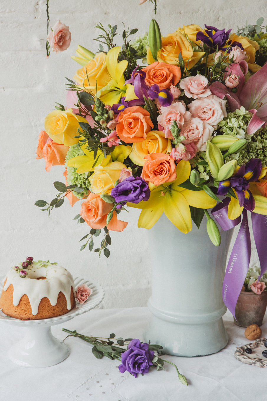 Charlene, flores de colores