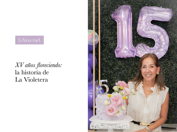 XV años floreciendo: la historia de La Violetera