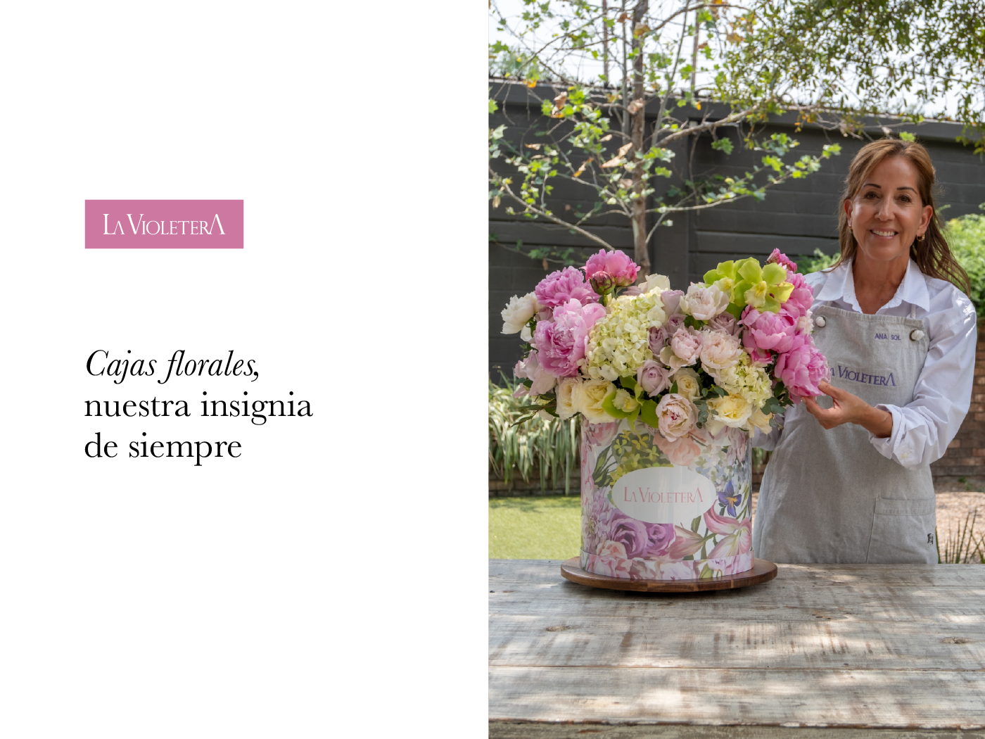 Cajas florales, nuestra insignia de siempre