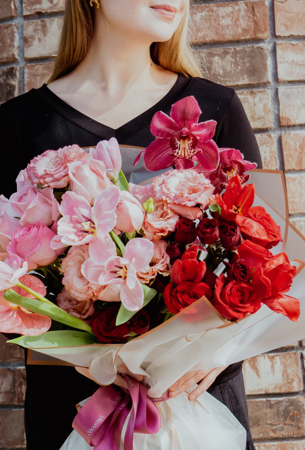 Amira, bouquet de flores finas