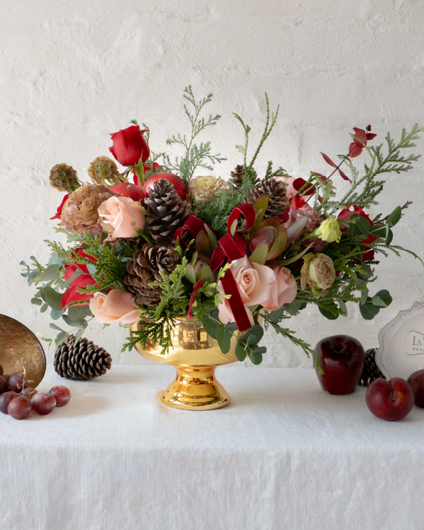 Noche de Paz, centro de mesa Navideño