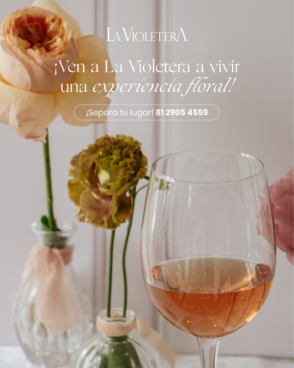 Wine and Flowers